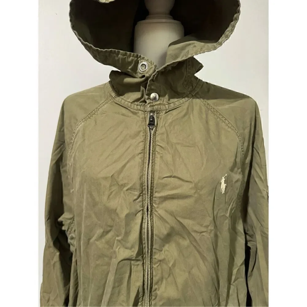 Polo Ralph Lauren green Hooded full zip